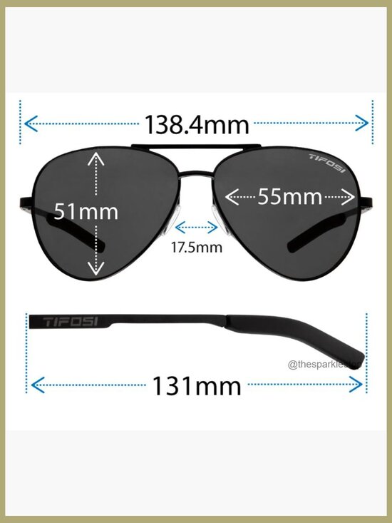 Tangle-Free Aviator Sunglasses with Shatterproof Polycarbonate Lenses main image 5
